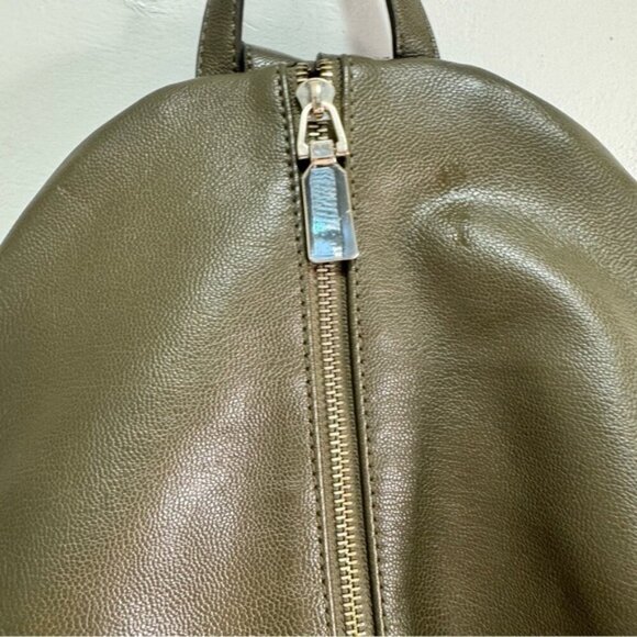 Steve Madden Faux Leather Green MIni Backpack - Picture 4 of 10